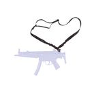 Sangle 1 Point élastique Noir