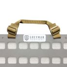 Poignée panneau MOLLE tan