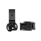 Support lampe casque Noir