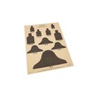 100 cibles tir 50-300 à 25 m